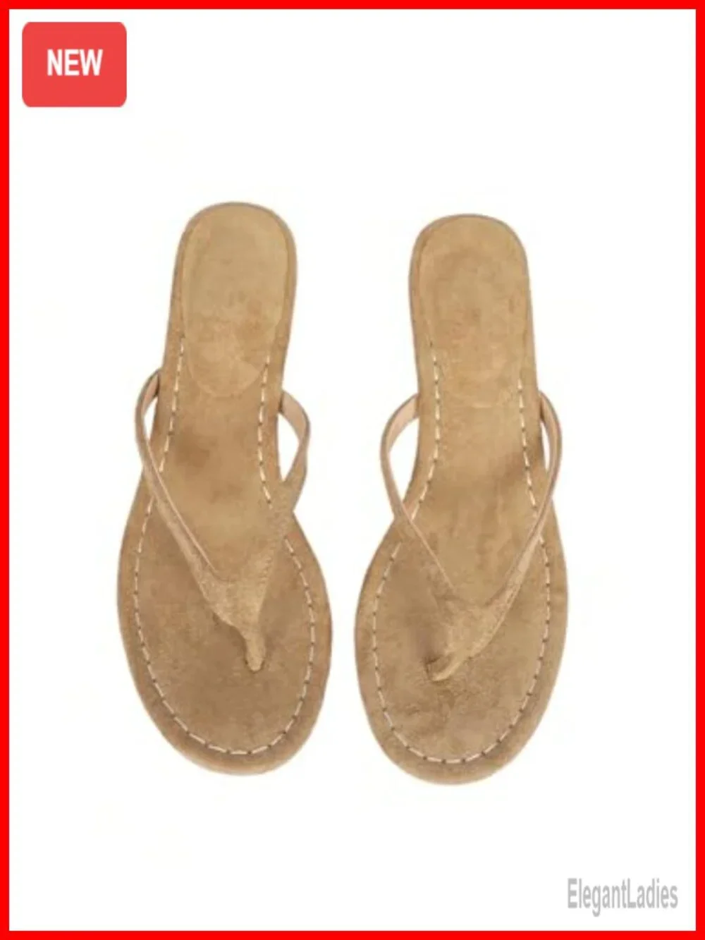 Faux Suede Kitten Heels Thong Sandals Slingback Summer Heels